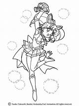 Coloring Pages Moon Sailor Printable sketch template