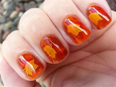 30 Cool Thanksgiving And Fall Nail Designs Hative