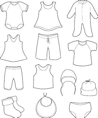 clothes coloring pages  getcoloringscom  printable colorings