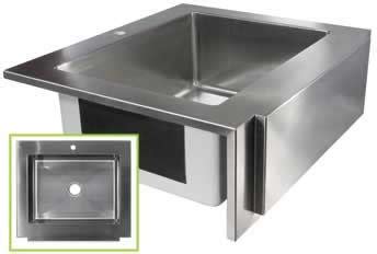 hamat sfa   top mount single bowl stainless steel apron sink