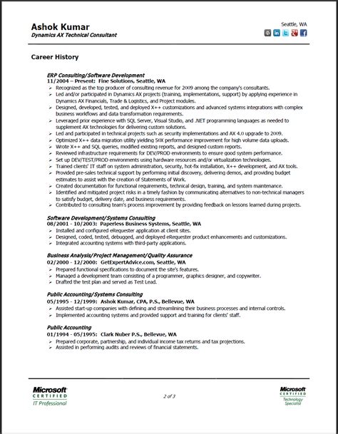 resume format  page resume format header needed