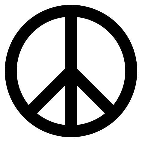 Symbol Peace Sign Drawing Clip Art Library