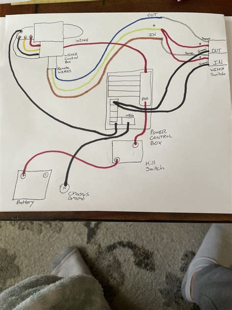 wire winch wiring diagram