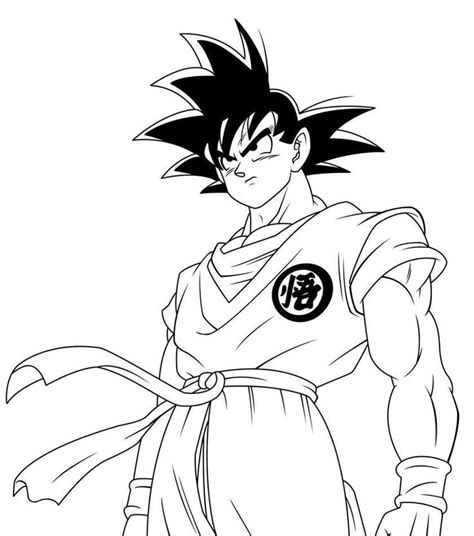 goku printable coloring pages  ebestbuyvn   super coloring pages
