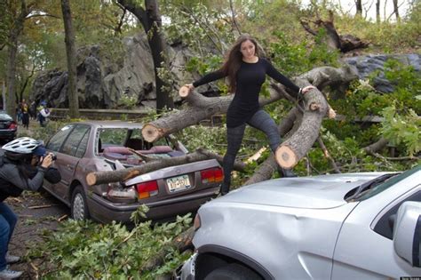 Nana Gouveas Hurricane Sandy Modeling Photo Shoot Goes Viral Sparks
