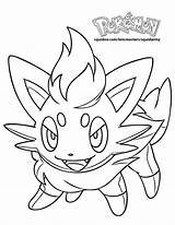 Zorua Flareon Legendary Videojuegos Pokémon Leukvoorkids Zoroark Victini sketch template