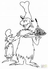 Seuss Dr Coloring Pages Getcolorings sketch template