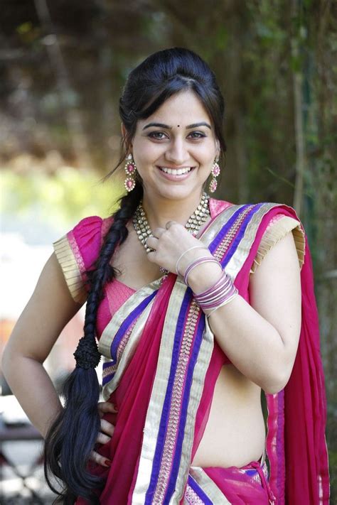 entertainment wall actress aksha latest pink saree cute