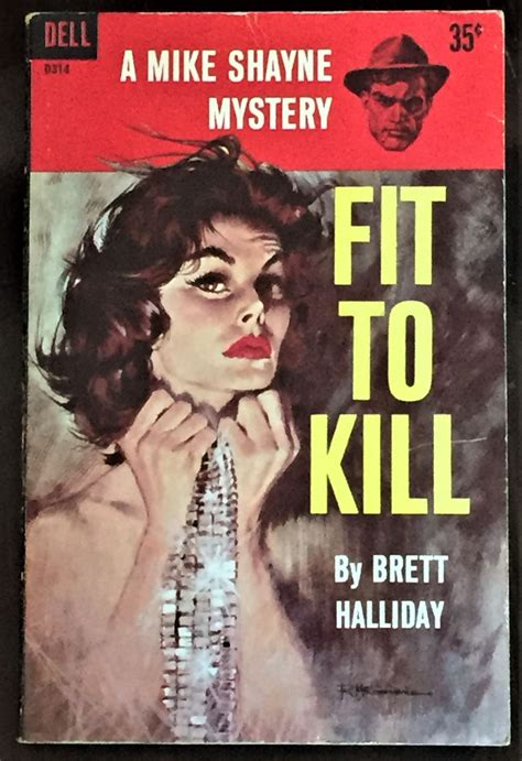 Brett Halliday Fit To Kill 1959 Ebay
