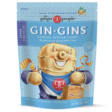 gin gins super strength ginger candy  ginger people