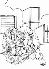 Hulk Abomination Coloring Color Pages Hellokids Print Online sketch template