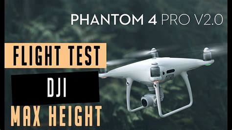 dji drone phantom  pro flight test review youtube