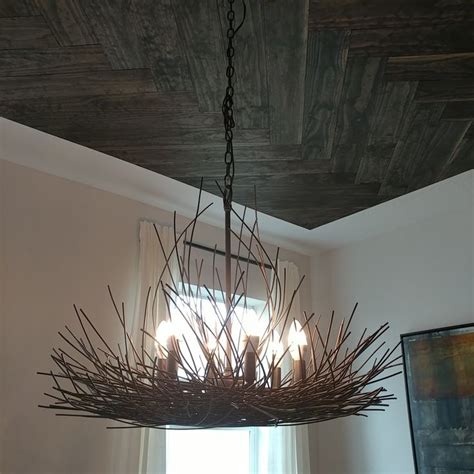 chandelier hanging   ceiling   room