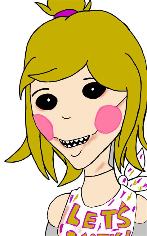 Fnaf 2 Human Toy Chica By Mangadoptables On Deviantart