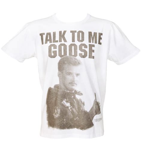 Mens Talk To Me Goose Top Gun T Shirt From Review