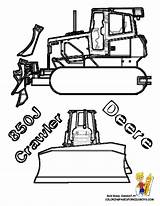 Coloring Pages Construction Equipment Deere Crawler Clipart John 850j Printable Popular Library sketch template