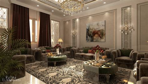 Neoclassical Living Room On Behance
