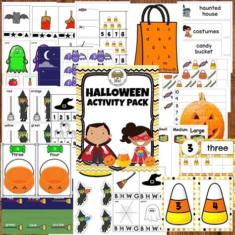 halloween preschool activities pre  printable fun