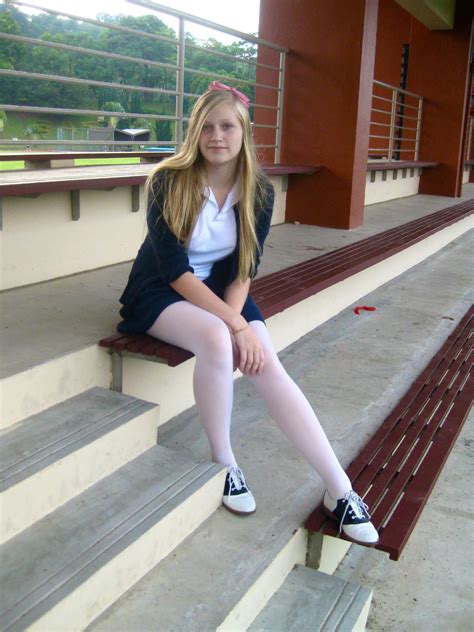 Teen In Pantyhose Images