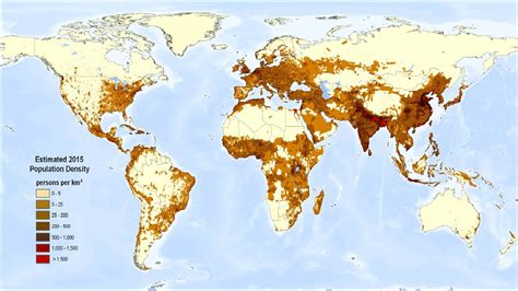 population density   world