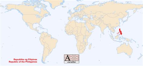 world atlas  sovereign states   world philippines pilipinas