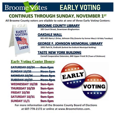 early voting hours extended
