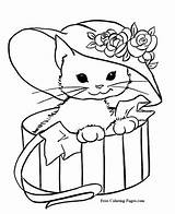 Coloring Pages Cats Cat sketch template