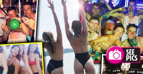 brits go wild in kavos stunning snaps emerge from greek island