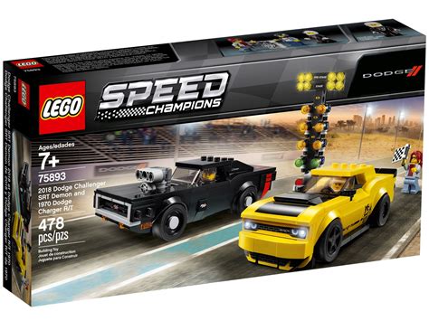 lego  speed champions  dodge challenger srt demon oraz