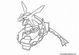 Rayquaza Pokemon Coloring Pages Printable Legendary Mega Haunter Drawing Color Print Kyogre Downloads Getcolorings Cartoons Getdrawings sketch template