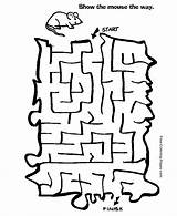 Channel Maze Kids Mazes Games Coloring Pages Worksheets sketch template
