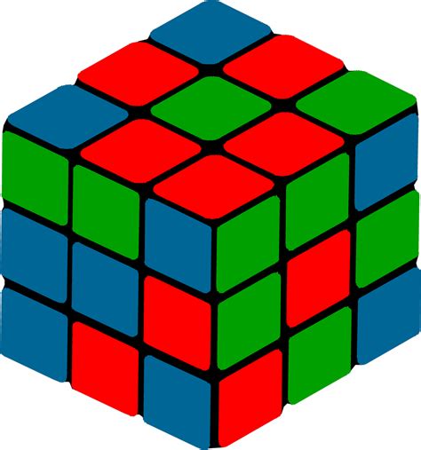 cube shape clipart
