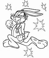 Coloring Gangster Pages Getcolorings Gangsta Bunny sketch template