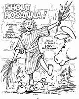 Hosanna Coloring Clipart Pages Kids Clip Songs Christian Bible Sunday Cliparts Library Choose Board Gif sketch template