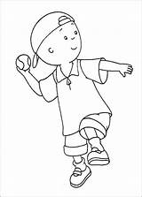 Caillou Coloring Pages Printable Popular sketch template