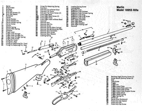 winchester  parts diagram