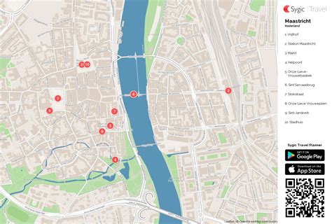 maastricht kaart om af te drukken sygic travel