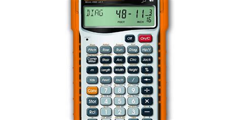 calculated industries  construction master pro calculator review
