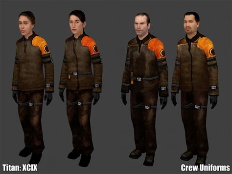 Character Uniforms Image Titan Atrophy Xcix Mod For Half Life 2