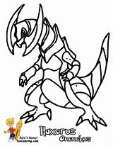Pokemon Coloring Pages Axew Popular Coloringhome Printables sketch template