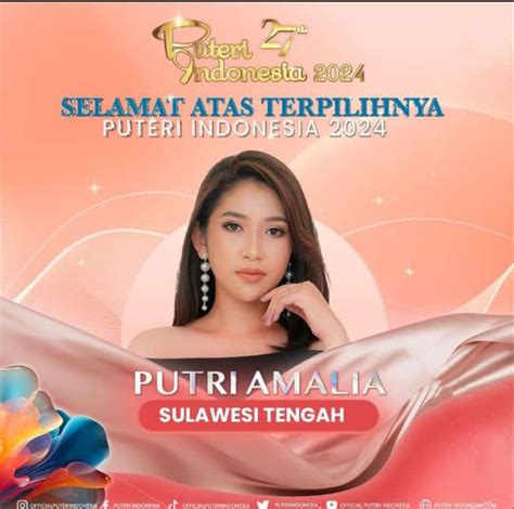 Putri Amalia Mahasiswi Cantik Amik Luwuk Finalis Puteri Indonesia 2024