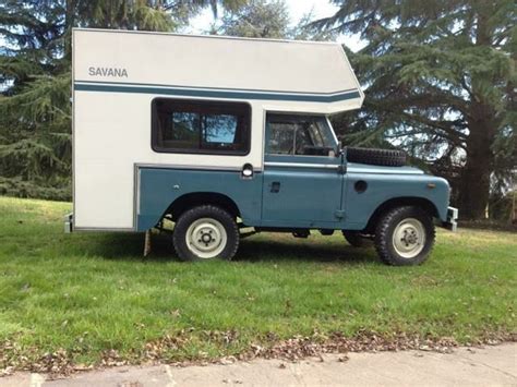 sale  autoscout looked lovely land rover adventure campers land rover series