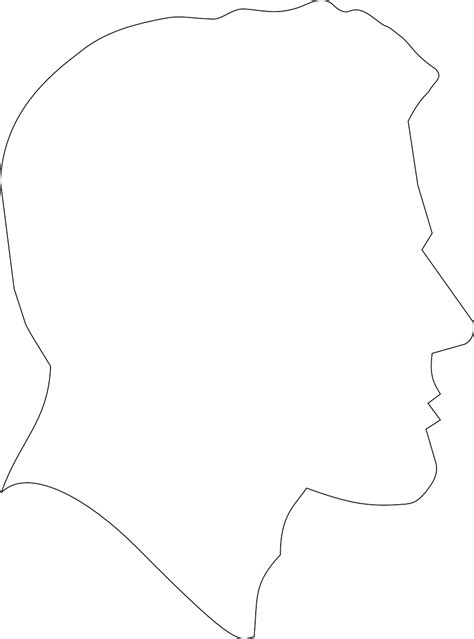 head outline png   head outline png png images