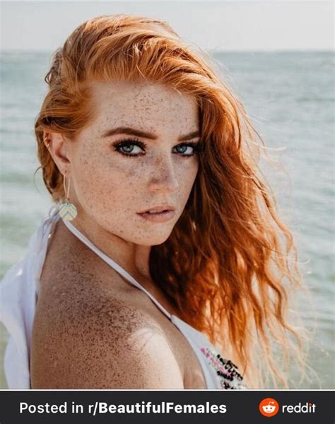 Red Hair Freckles Women With Freckles Freckles Girl Beautiful