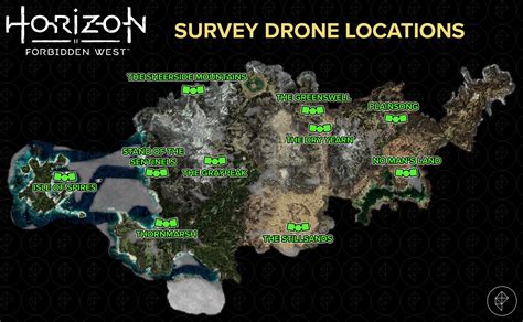 horizon forbidden west survey drone locations drones gambaran