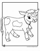 Coloring Cow Pages Baby Animal Cows Dairy Animals Printable Jr Clipart Farm Print Shower Popular Cute Coloringhome Boyama Printer Send sketch template
