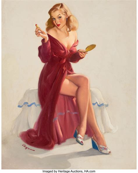 Gil Elvgren American 1914 1980 This Doesn T Seem To Keep The Lot
