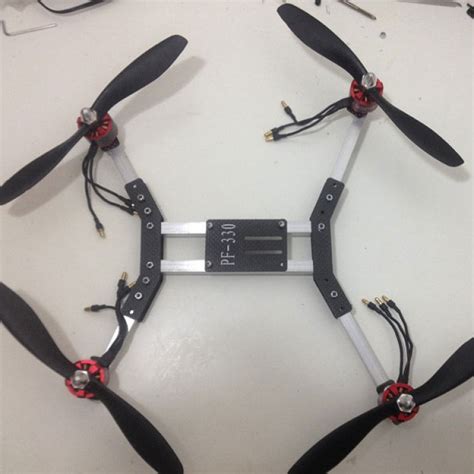 pf  aluminium carbon fiber fpv quad folding mini quadcopter frame kit  shipping
