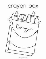 Crayons Coloring Pages Getcolorings sketch template