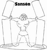 Sanson Niños Samson Disfrute Compartan Motivo Pretende sketch template